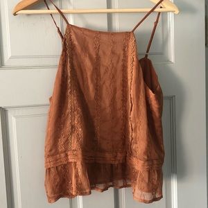 Silky Anthropologie Top